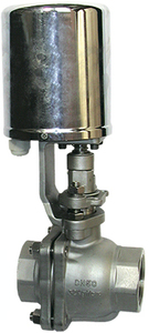 Кран шаровый с электроприводом AR-GH100-4-50-GSP GH100-40Nm