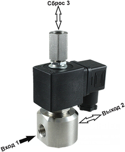 AR-RMF23-2-GSV SB475 ~220 | Клапан электромагнитный (соленоидный) трехходовой
