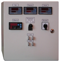 Блок управления нагревом с контролем напряжения и передачей тока