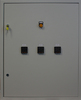 Щит управления нагревом с регулировкой мощности трехсекционной электрической печи